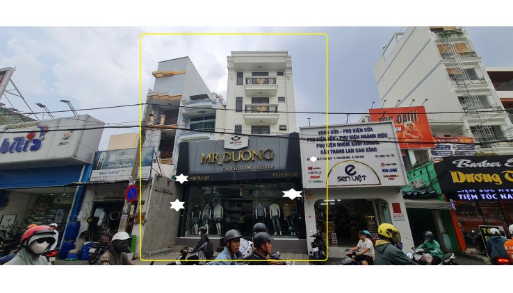 Cho thuê Tòa nhà Mặt tiền Tân Kỳ Tân Quý 210m2 - 4Lầu - NGAY NGÃ TƯ